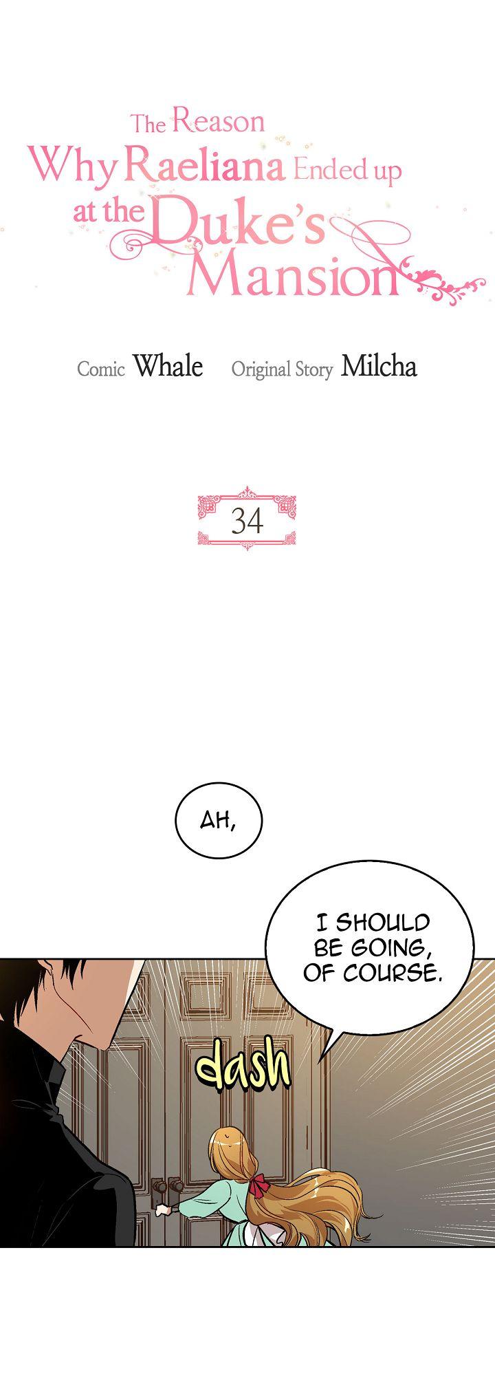The Reason Why Raeliana Ended up at the Duke's Mansion Chapter 34 page 2 - Chapter 34