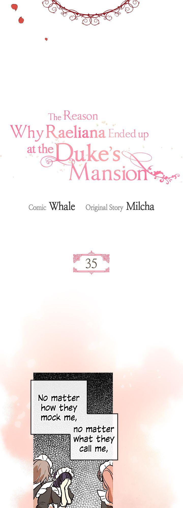 The Reason Why Raeliana Ended up at the Duke's Mansion Chapter 35 page 2 - Chapter 35