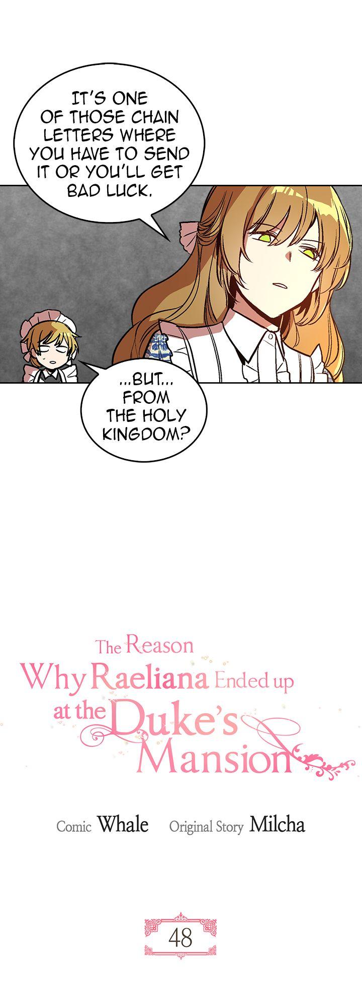 The Reason Why Raeliana Ended up at the Duke's Mansion Chapter 48 page 8 - Chapter 48