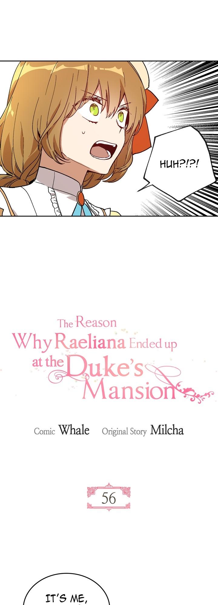 The Reason Why Raeliana Ended up at the Duke's Mansion Chapter 56 page 1 - Chapter 56