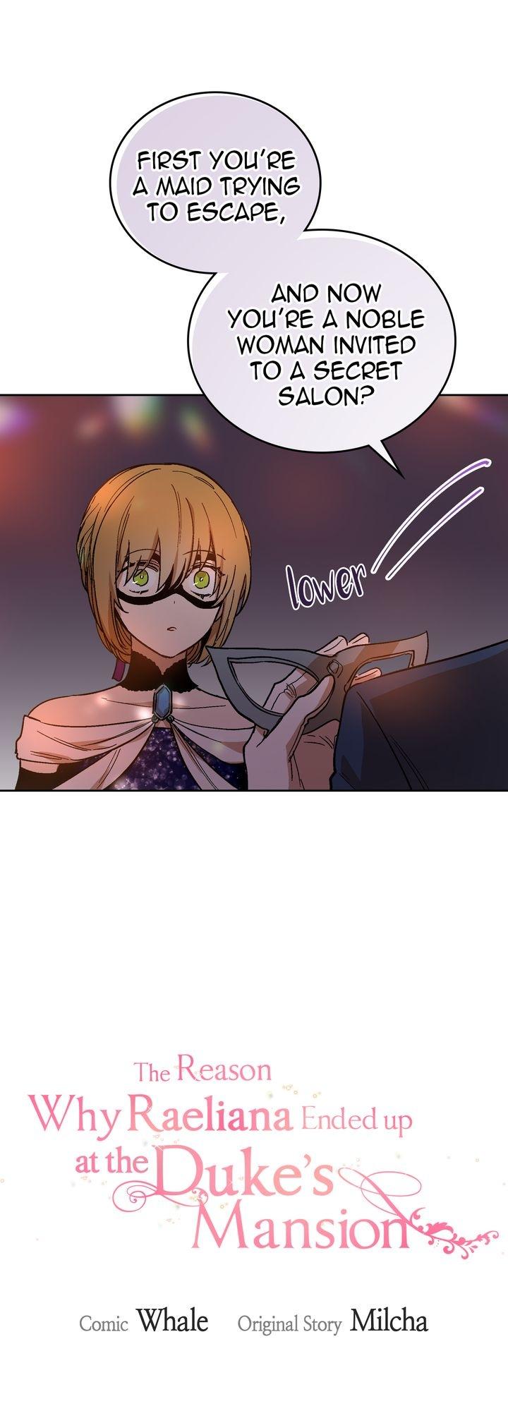 The Reason Why Raeliana Ended up at the Duke's Mansion Chapter 59 page 1 - Chapter 59