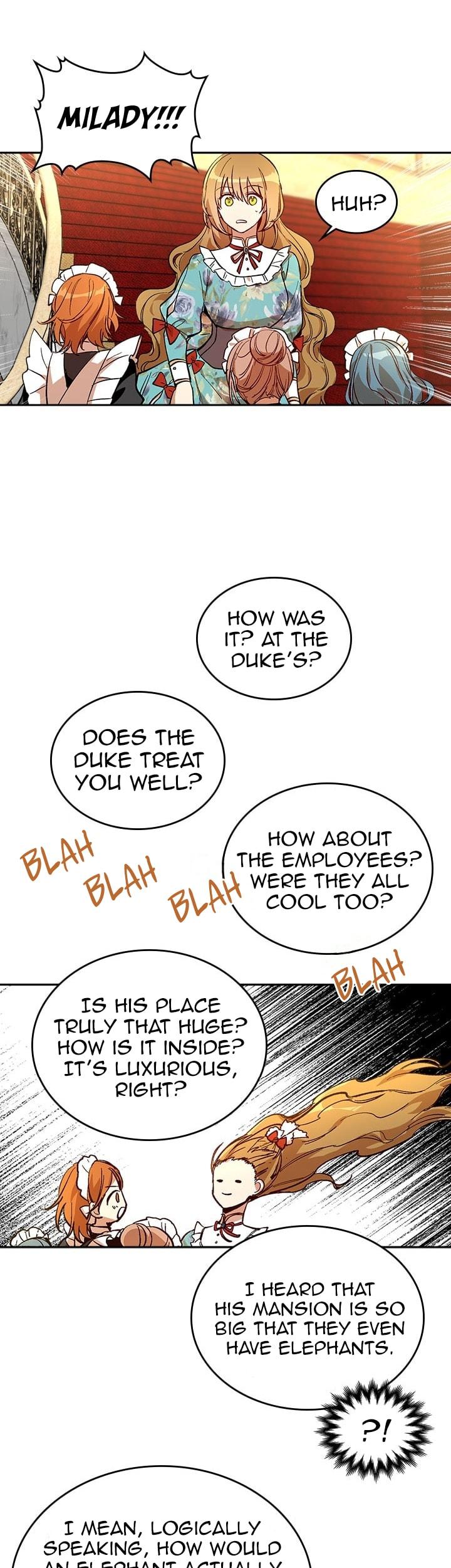 The Reason Why Raeliana Ended up at the Duke's Mansion Chapter 77 page 19 - Chapter 77