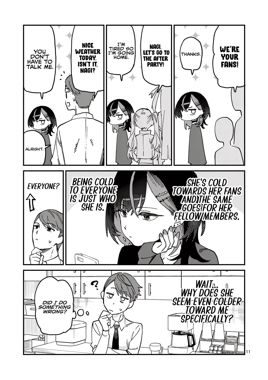 The Reason Yoimiya Nagi Makes Late-Night Meals for Her Manager Chapter 1 page 11 - Chapter 1