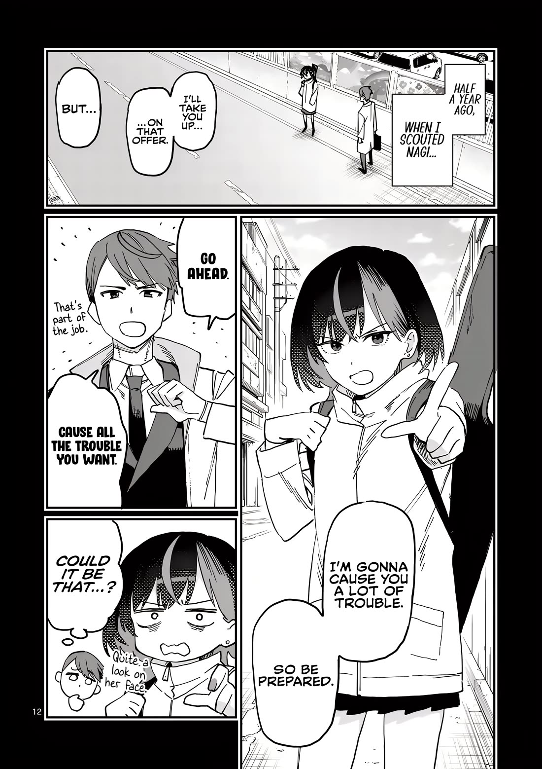 The Reason Yoimiya Nagi Makes Late-Night Meals for Her Manager Chapter 1 page 12 - Chapter 1