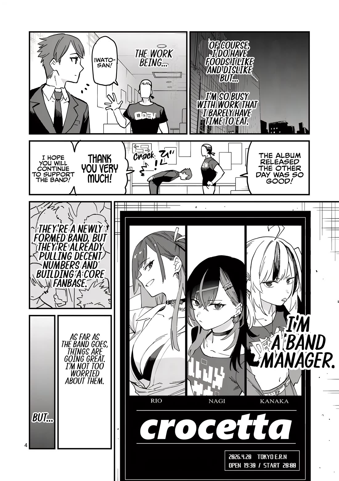 The Reason Yoimiya Nagi Makes Late-Night Meals for Her Manager Chapter 1 page 4 - Chapter 1