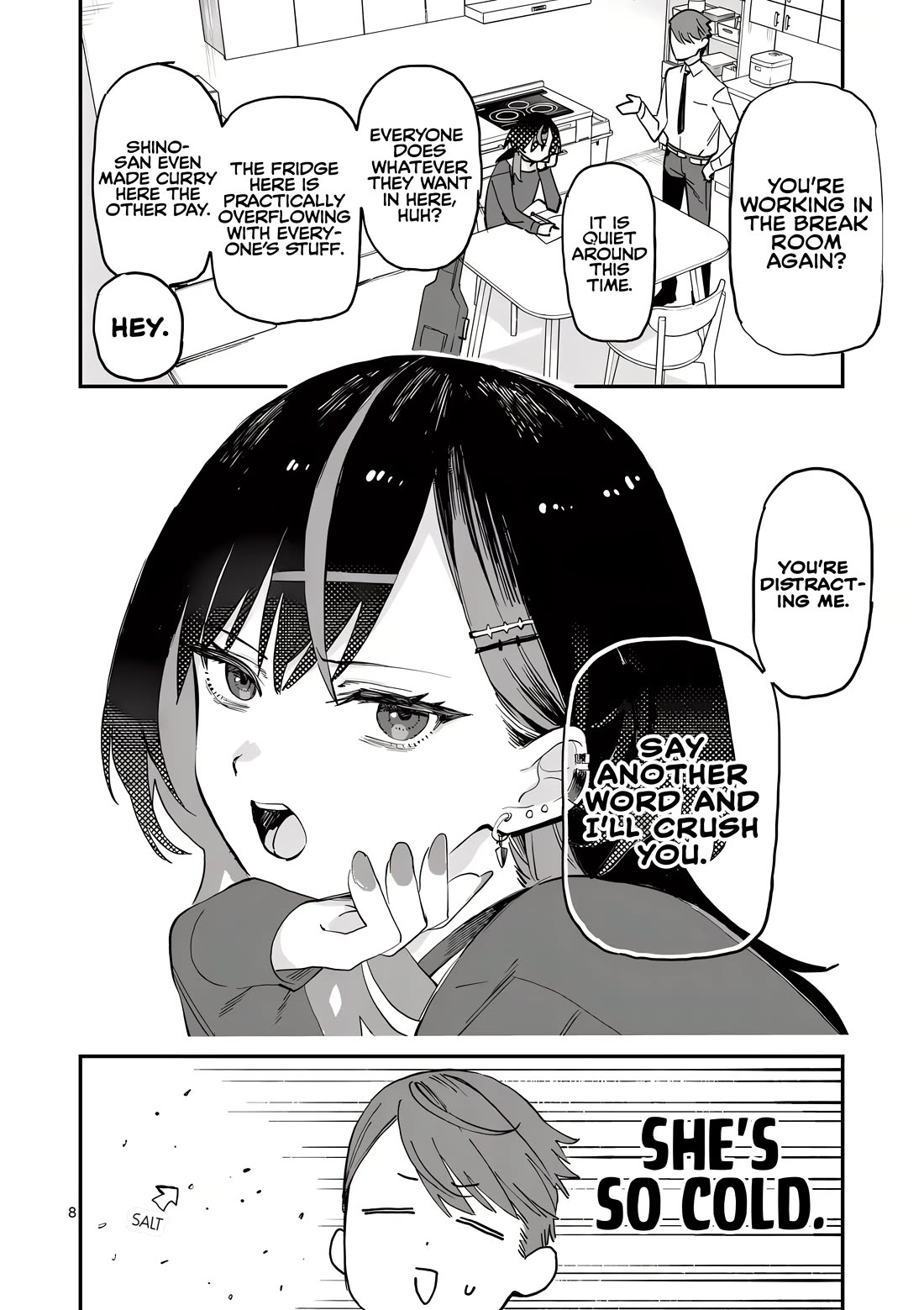 The Reason Yoimiya Nagi Makes Late-Night Meals for Her Manager Chapter 1 page 8 - Chapter 1