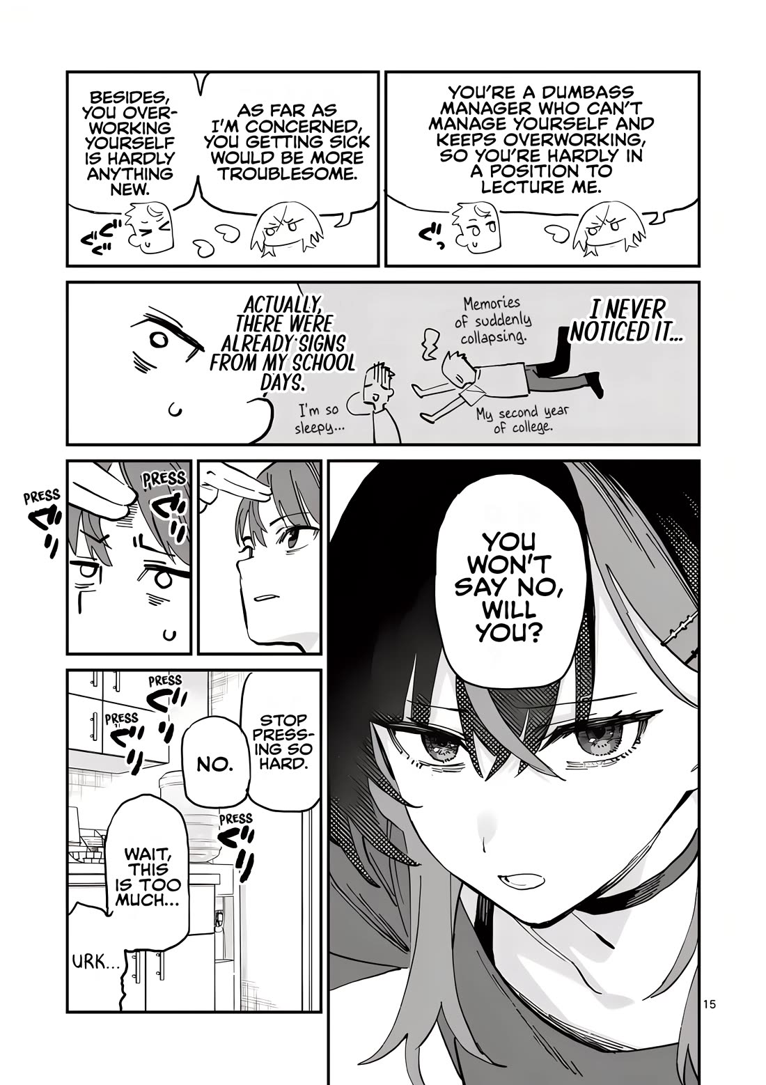 The Reason Yoimiya Nagi Makes Late-Night Meals for Her Manager Chapter 2 page 15 - Chapter 2