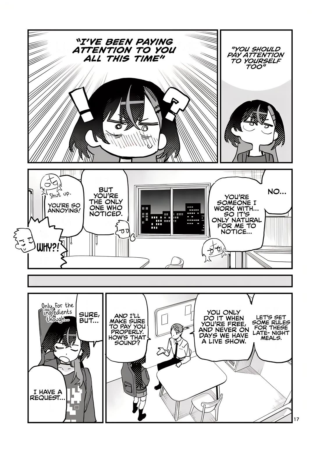 The Reason Yoimiya Nagi Makes Late-Night Meals for Her Manager Chapter 2 page 17 - Chapter 2