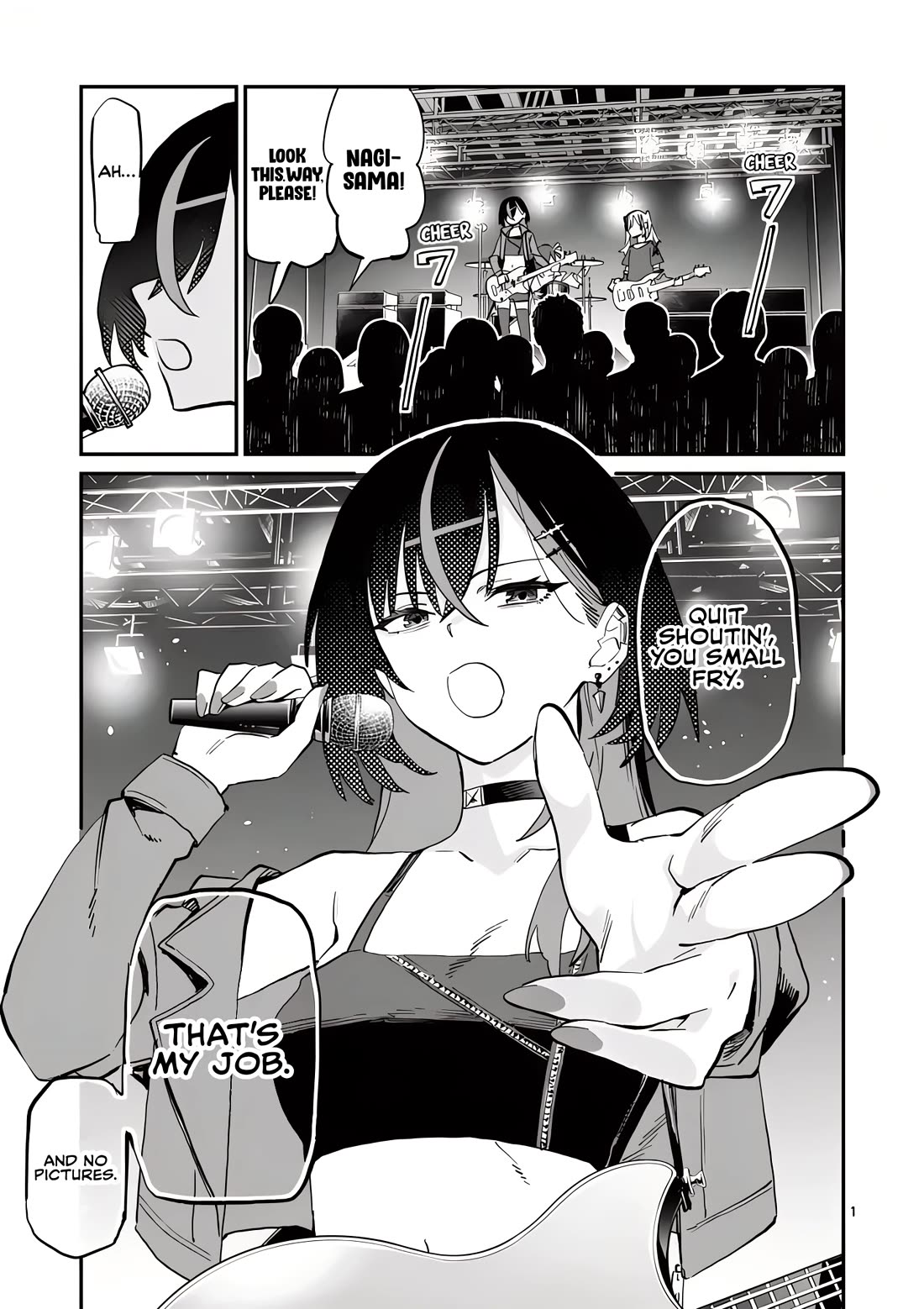 The Reason Yoimiya Nagi Makes Late-Night Meals for Her Manager Chapter 3 page 1 - Chapter 3