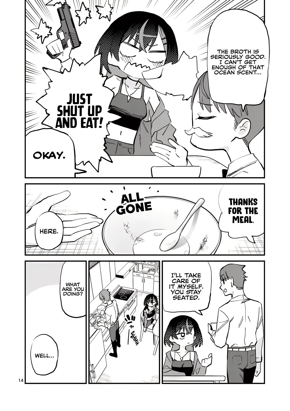 The Reason Yoimiya Nagi Makes Late-Night Meals for Her Manager Chapter 3 page 14 - Chapter 3