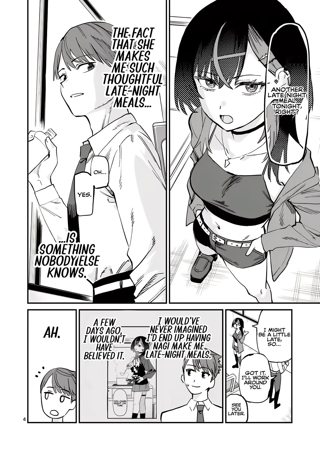 The Reason Yoimiya Nagi Makes Late-Night Meals for Her Manager Chapter 3 page 4 - Chapter 3
