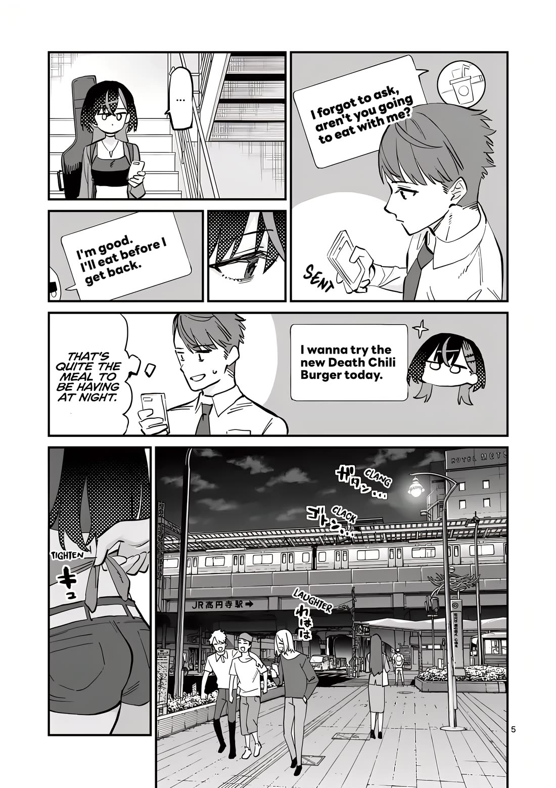 The Reason Yoimiya Nagi Makes Late-Night Meals for Her Manager Chapter 3 page 5 - Chapter 3