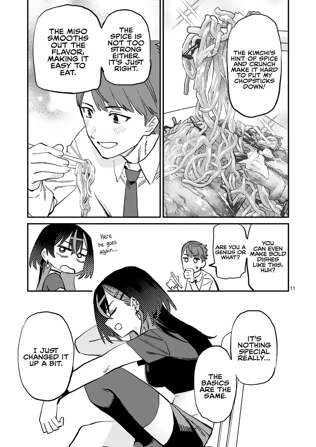 The Reason Yoimiya Nagi Makes Late-Night Meals for Her Manager Chapter 4 page 11 - Chapter 4