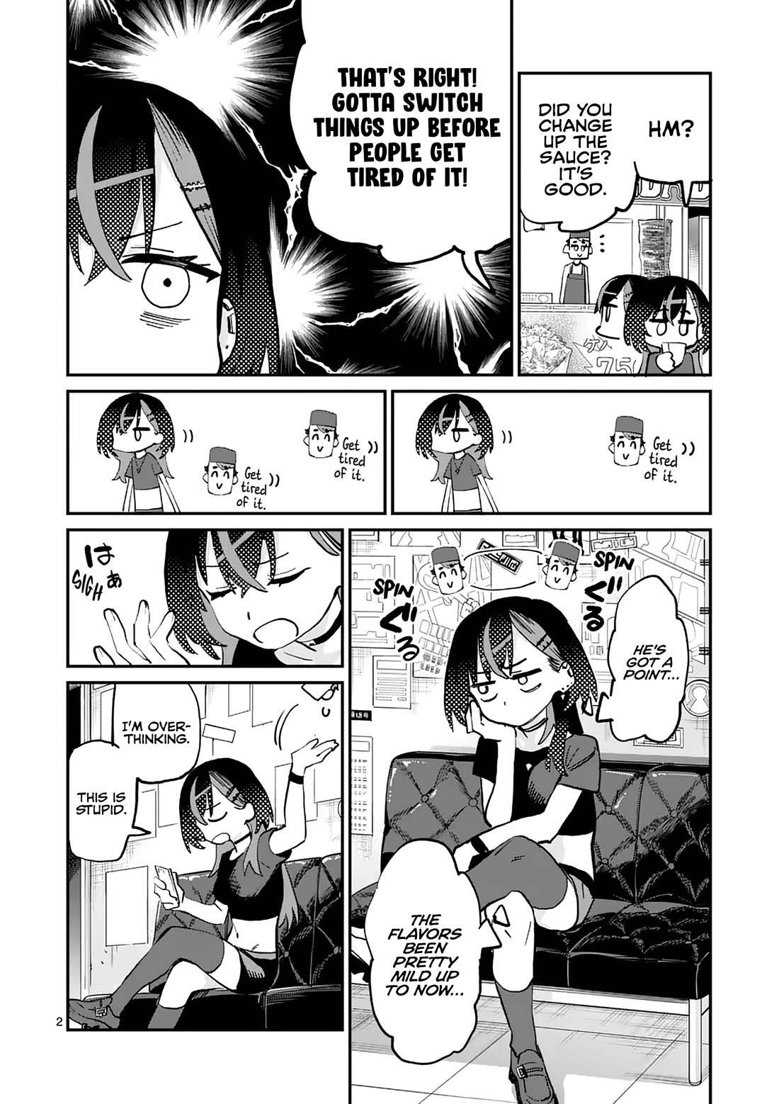 The Reason Yoimiya Nagi Makes Late-Night Meals for Her Manager Chapter 4 page 2 - Chapter 4