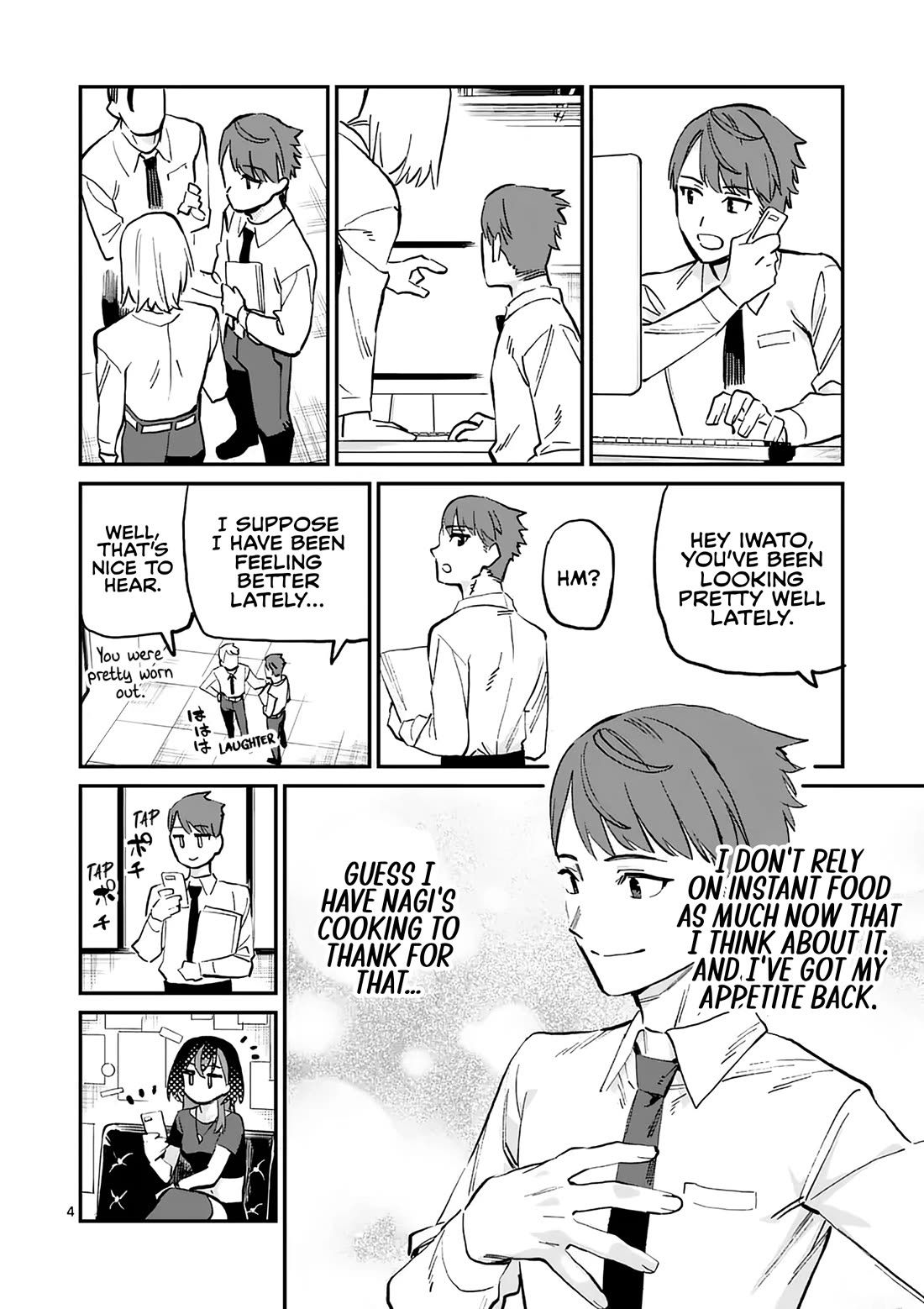 The Reason Yoimiya Nagi Makes Late-Night Meals for Her Manager Chapter 4 page 4 - Chapter 4