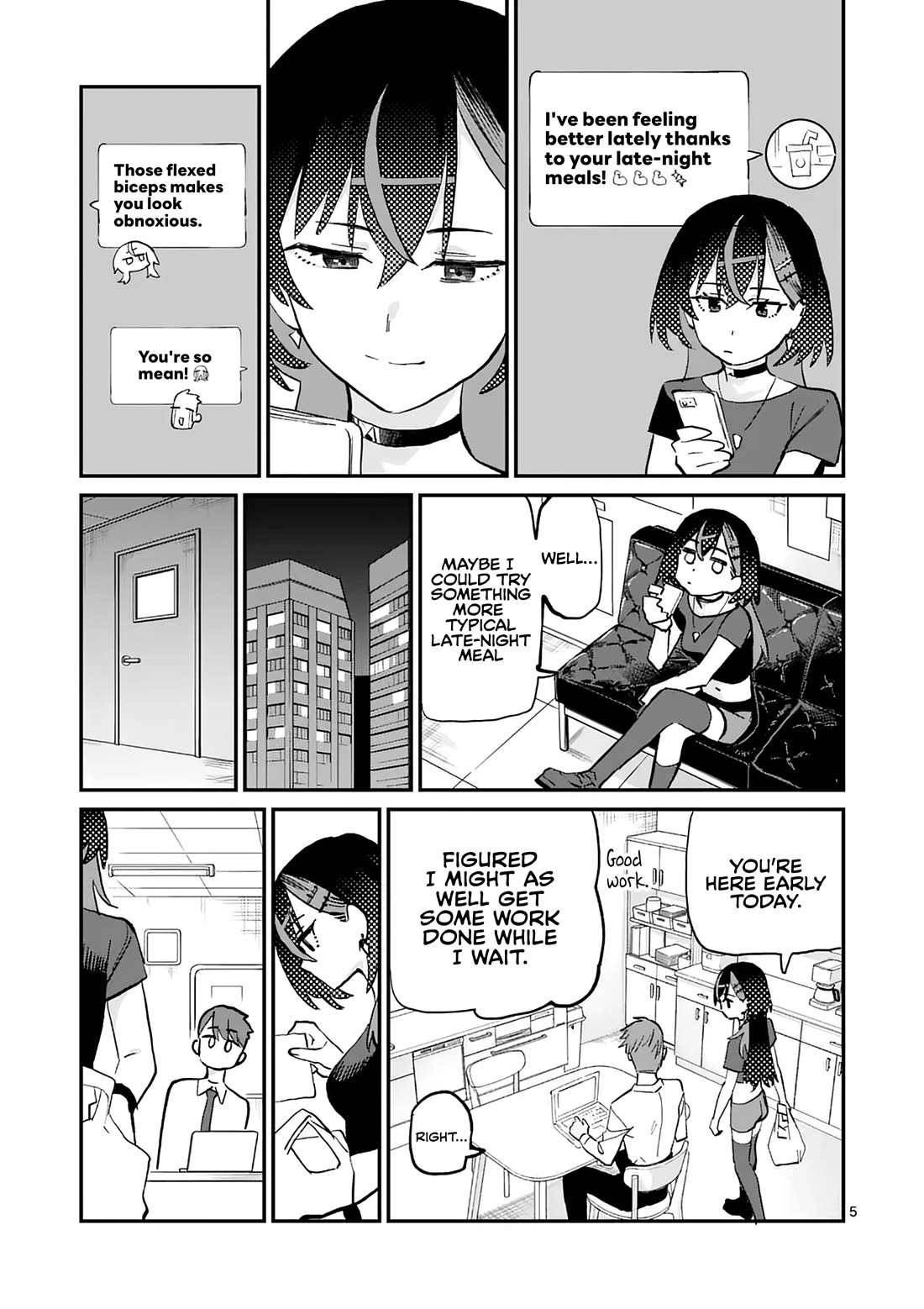 The Reason Yoimiya Nagi Makes Late-Night Meals for Her Manager Chapter 4 page 5 - Chapter 4