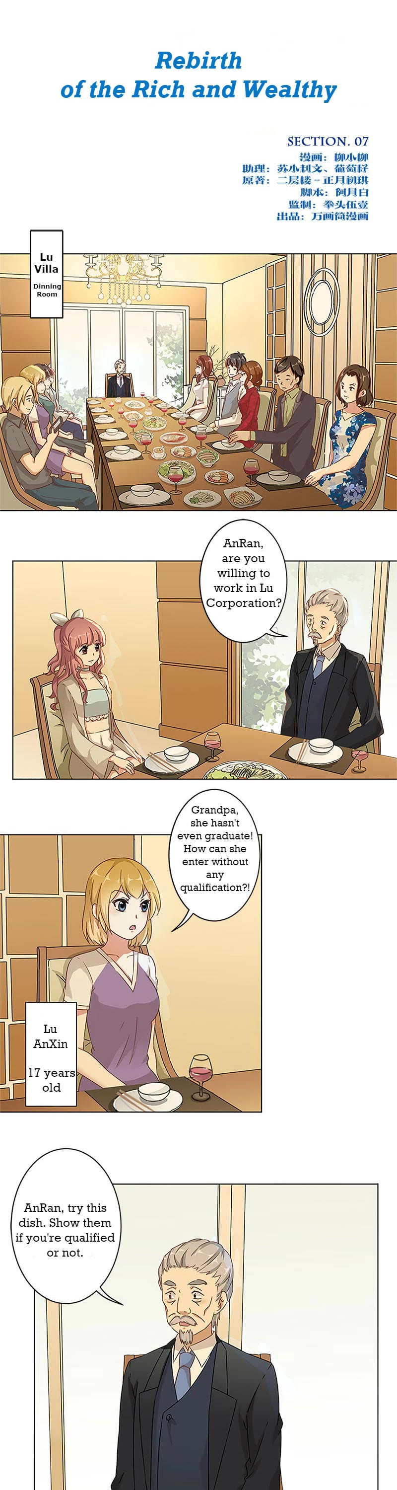 The Rebirth of Noble: Revenge Chapter 7 page 1 - Chapter 7