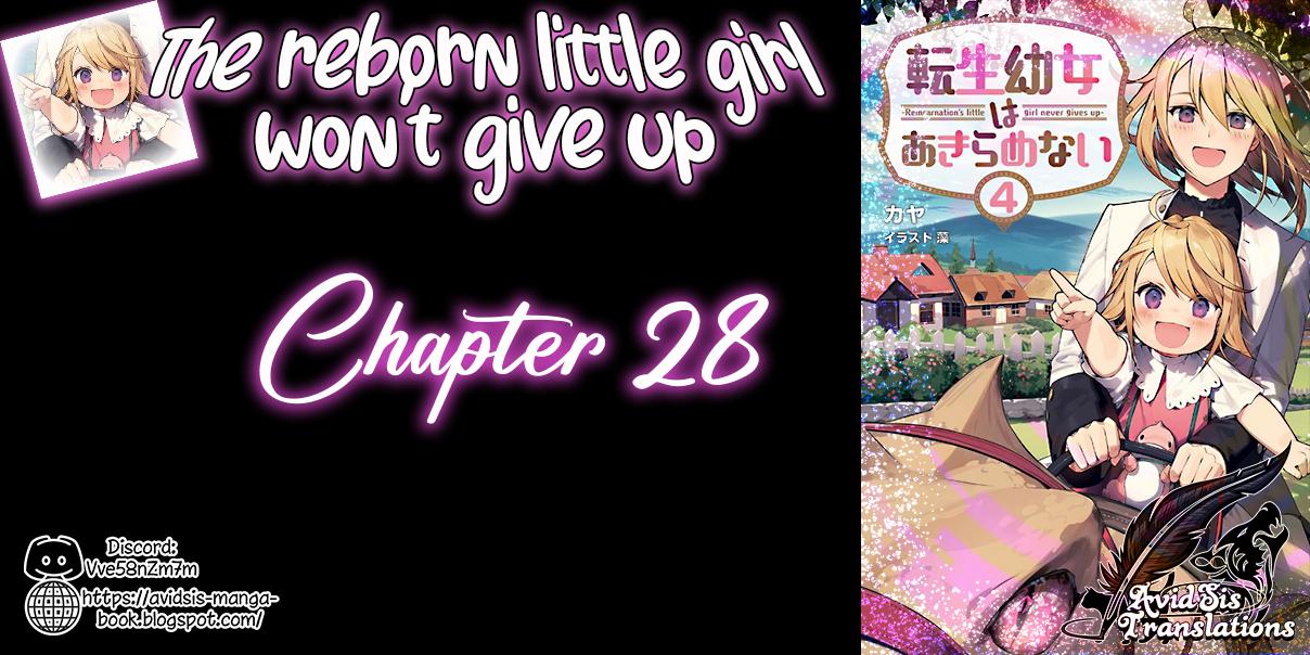 The Reborn Little Girl Won't Give Up Chapter 28 page 1 - Chapter 28