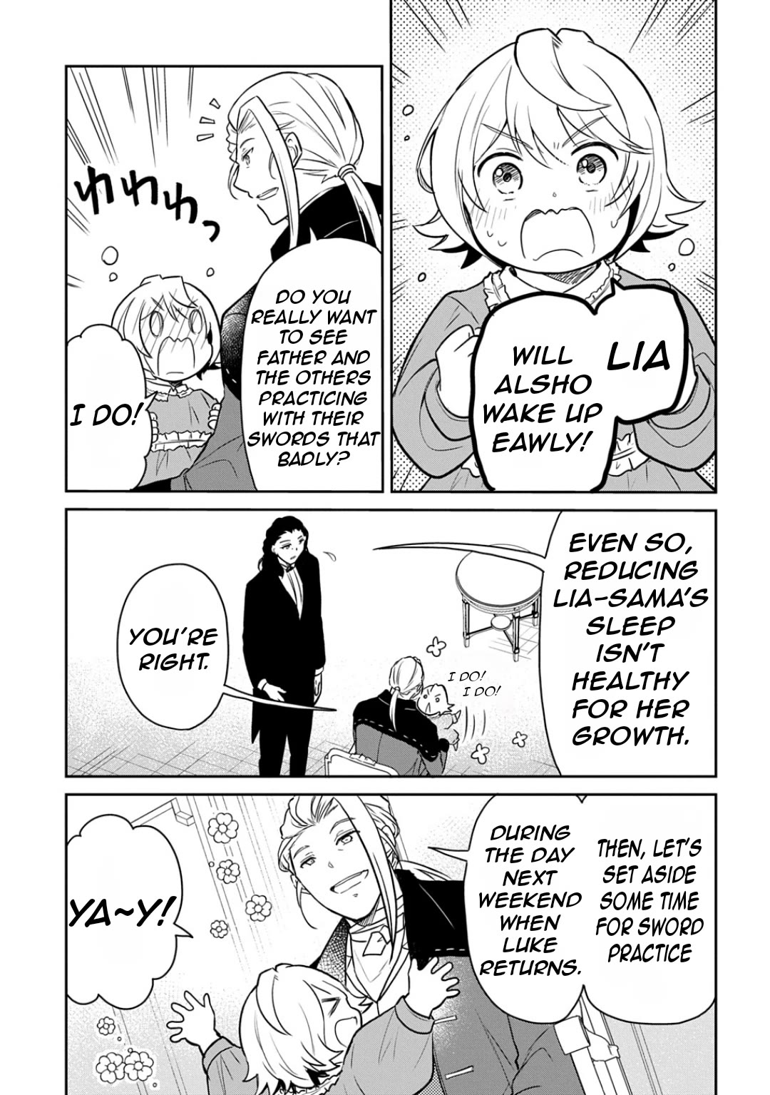 The Reborn Little Girl Won't Give Up Chapter 54.5 page 9 - Chapter 54.5: Omake