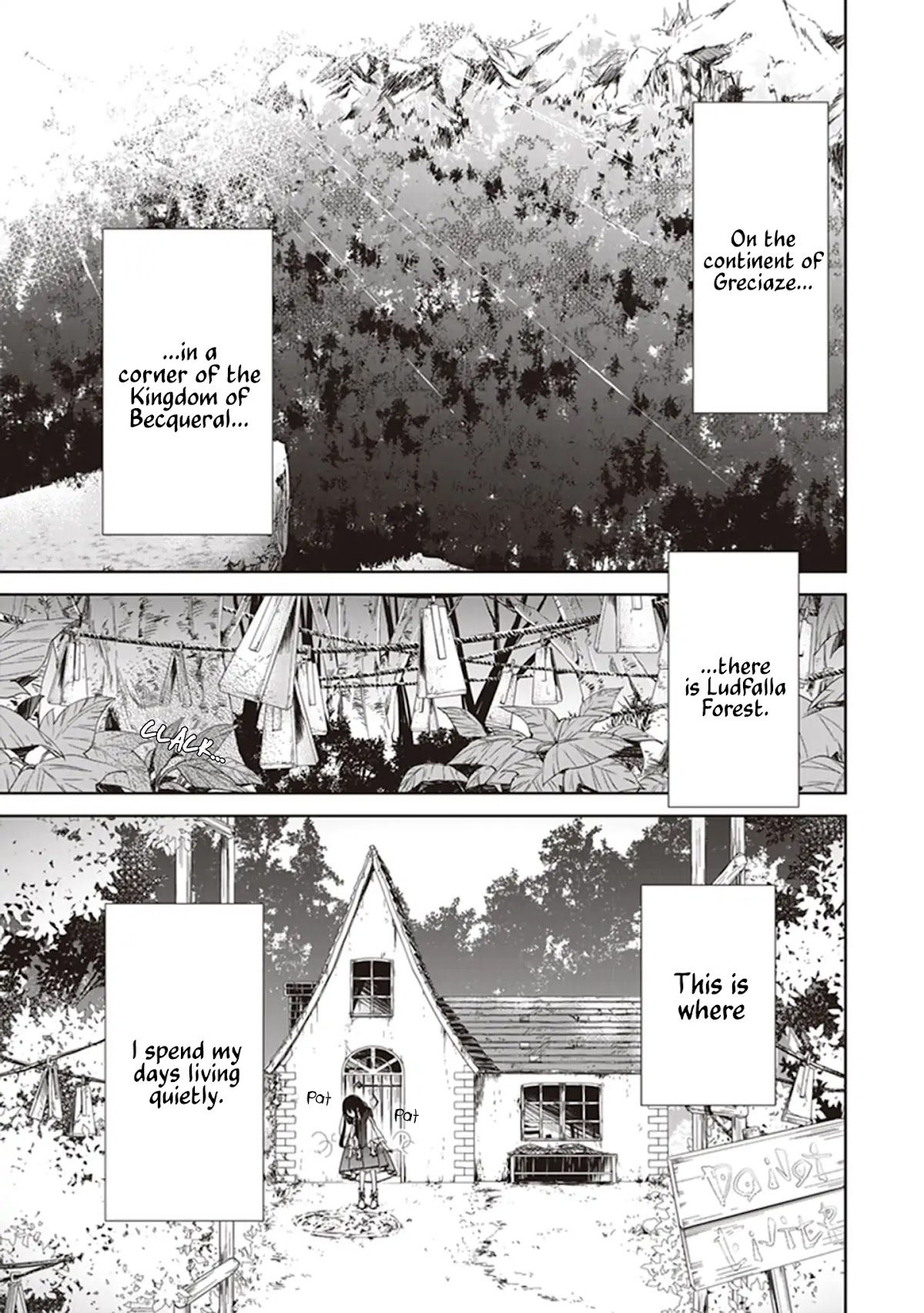 The Reborn Witch Foretells Destruction Chapter 1 page 10 - Chapter 1: A Useless Witch Living Quietly