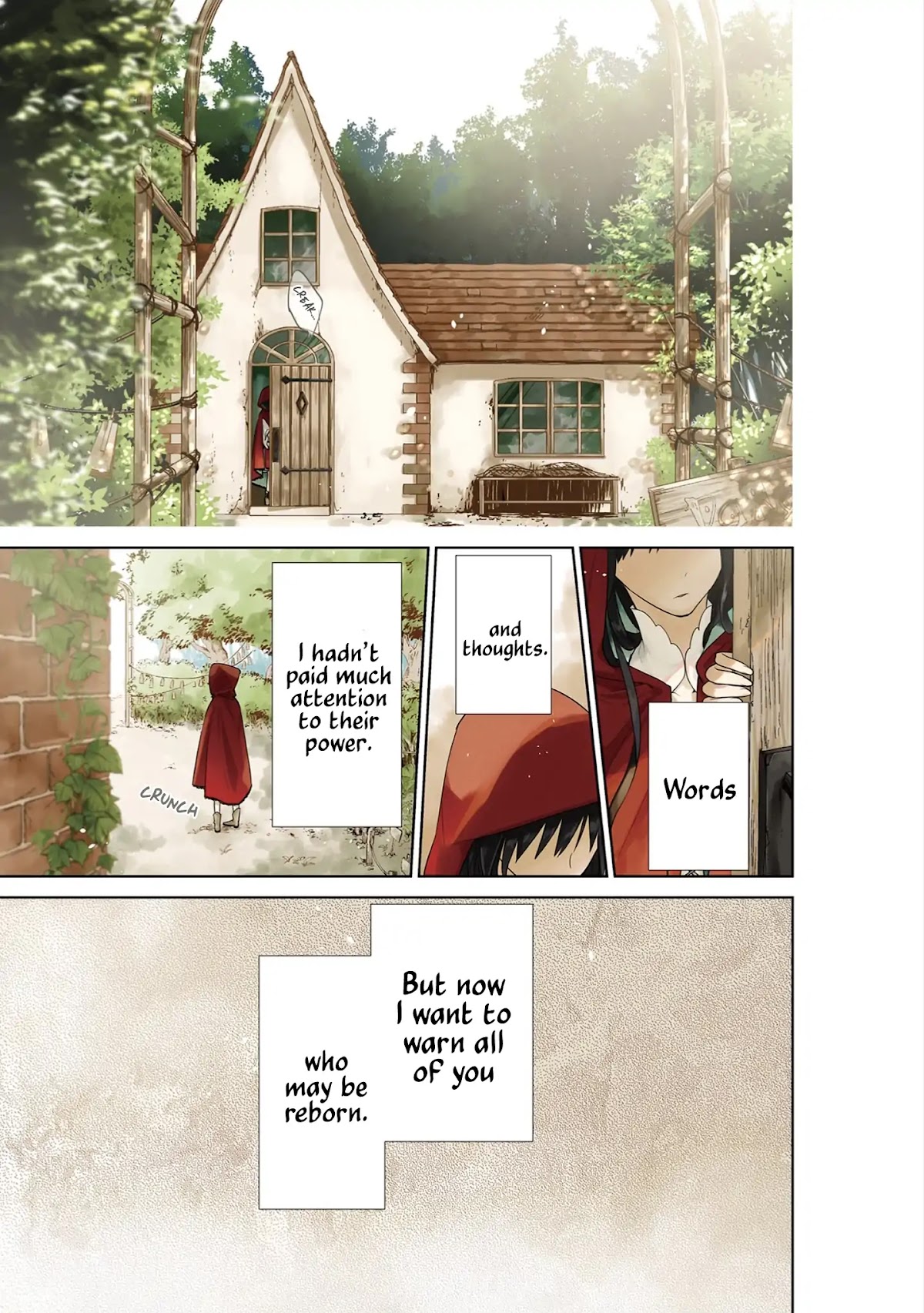 The Reborn Witch Foretells Destruction Chapter 1 page 3 - Chapter 1: A Useless Witch Living Quietly
