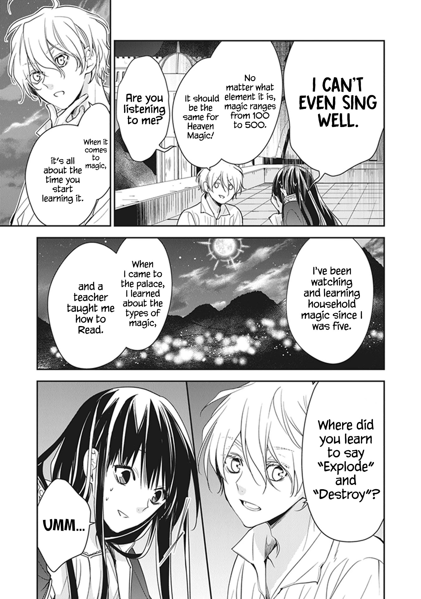 The Reborn Witch Foretells Destruction Chapter 12 page 13 - Chapter 12: Late Night Confession
