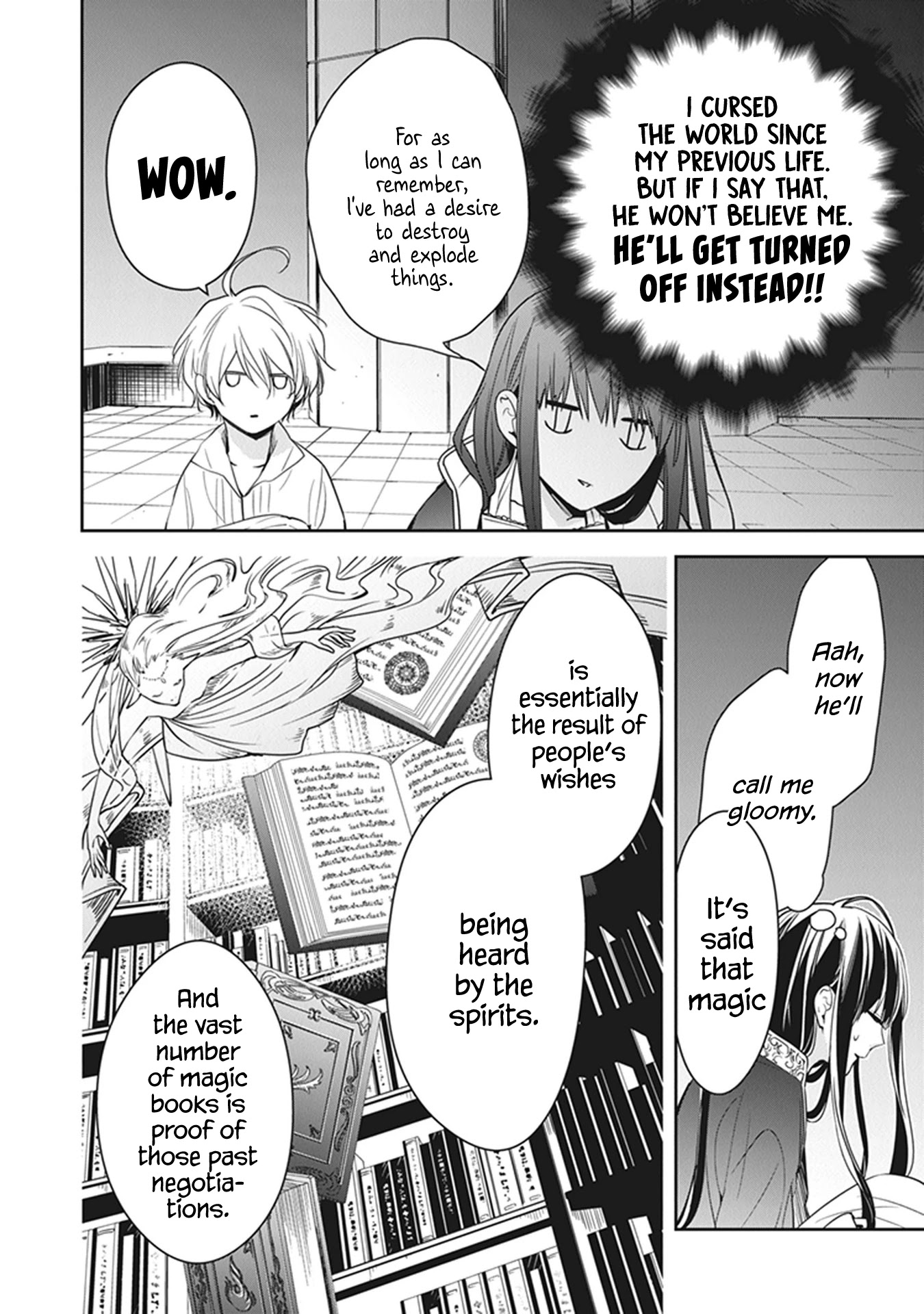 The Reborn Witch Foretells Destruction Chapter 12 page 14 - Chapter 12: Late Night Confession