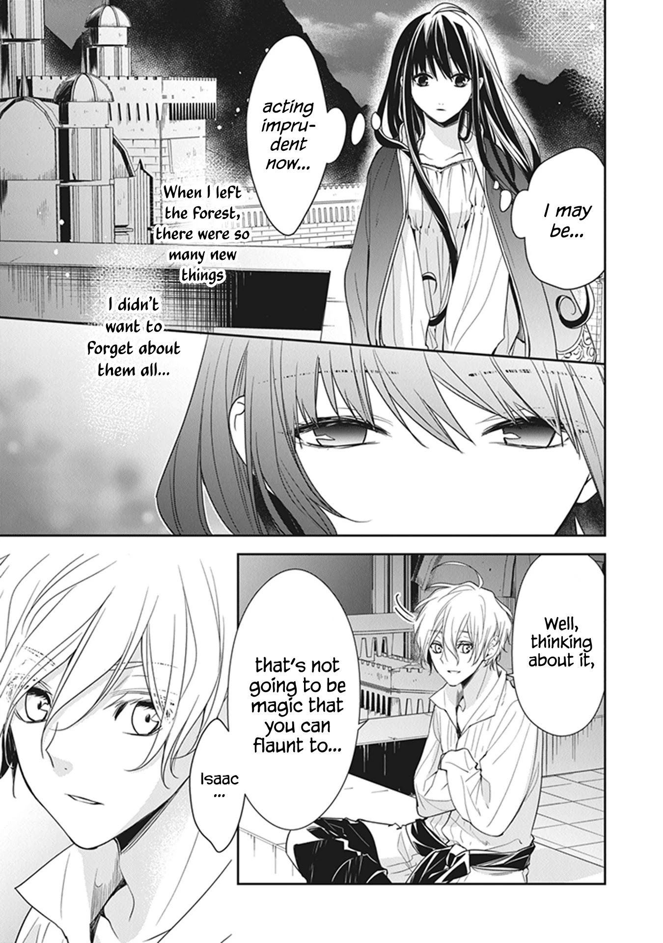 The Reborn Witch Foretells Destruction Chapter 12 page 19 - Chapter 12: Late Night Confession