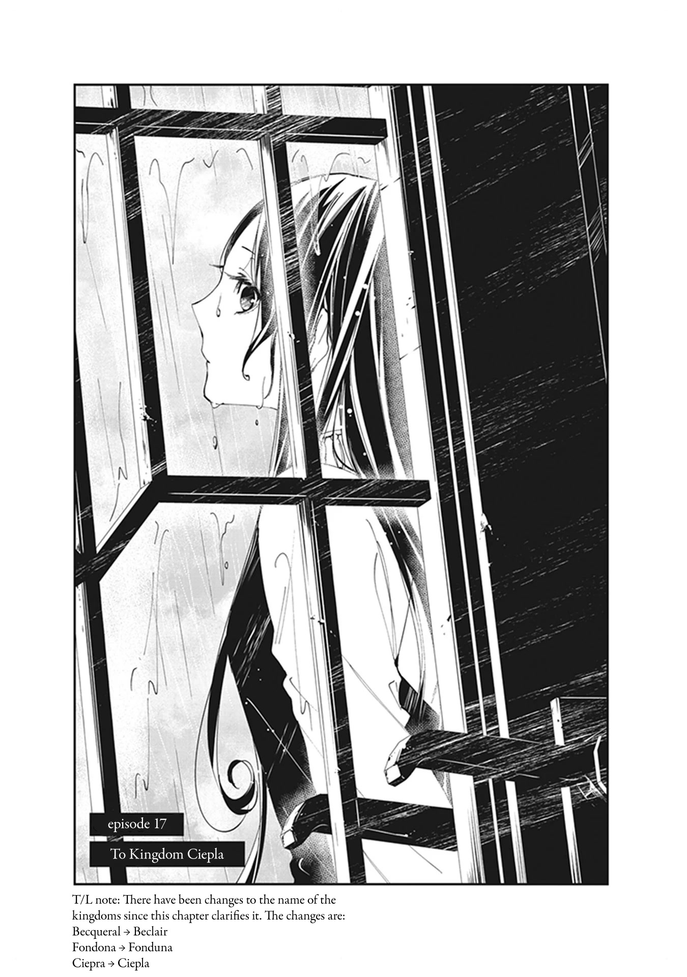 The Reborn Witch Foretells Destruction Chapter 17 page 1 - Chapter 17: To Kingdom Ciepla