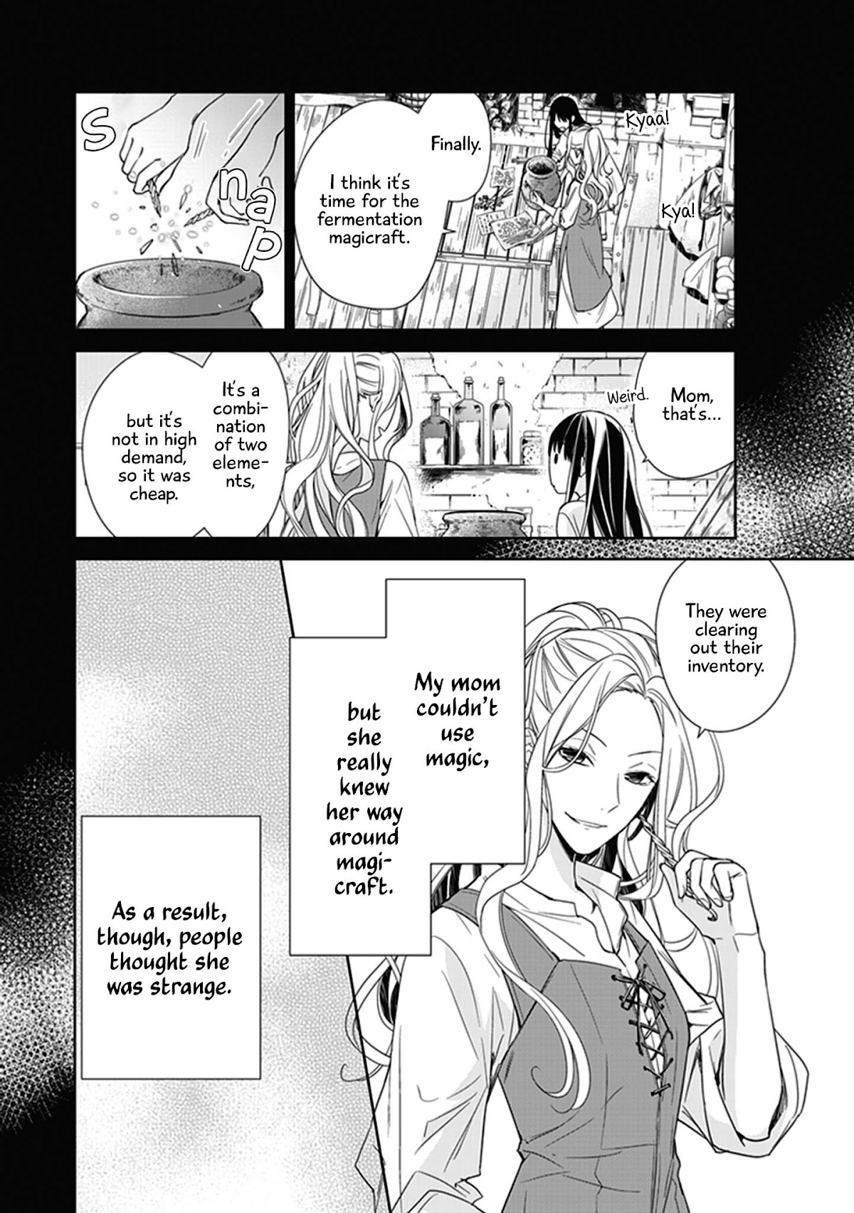 The Reborn Witch Foretells Destruction Chapter 2 page 8 - Chapter 2: Forest Life & The Visitor