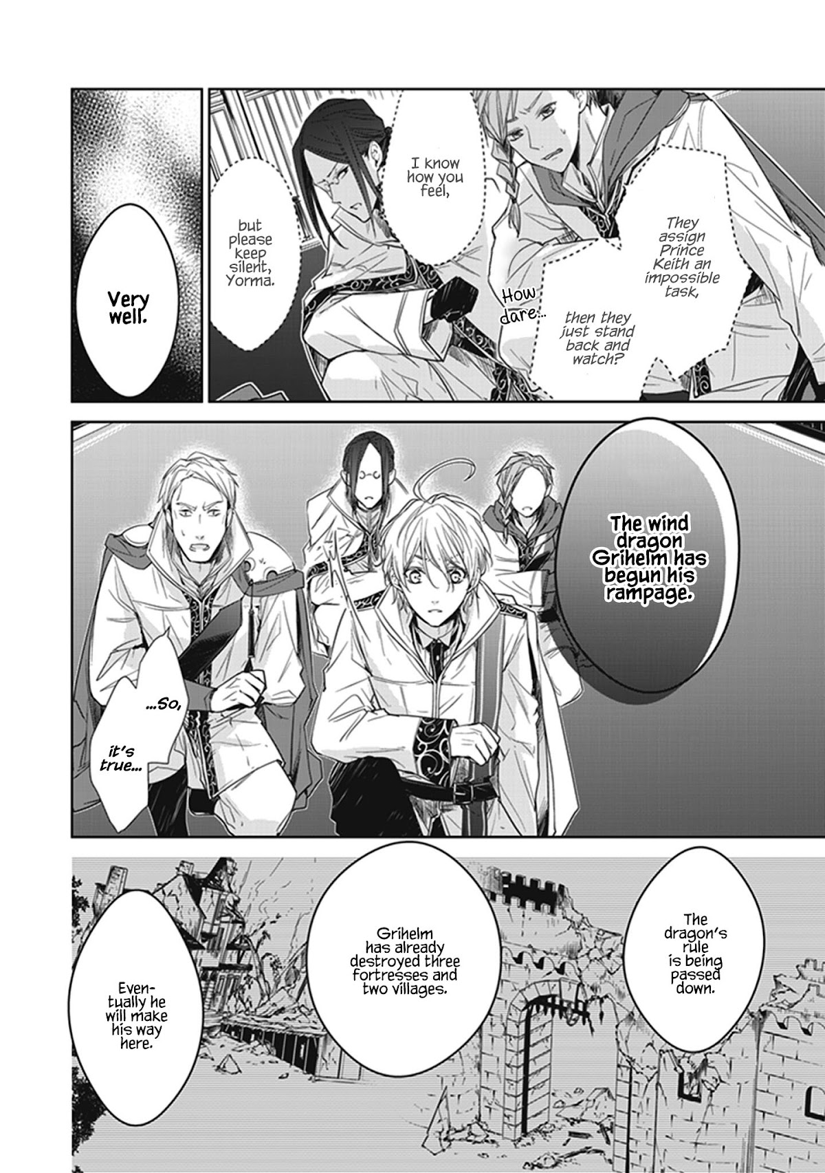 The Reborn Witch Foretells Destruction Chapter 4 page 11 - Chapter 4: The Castle & the Dragon