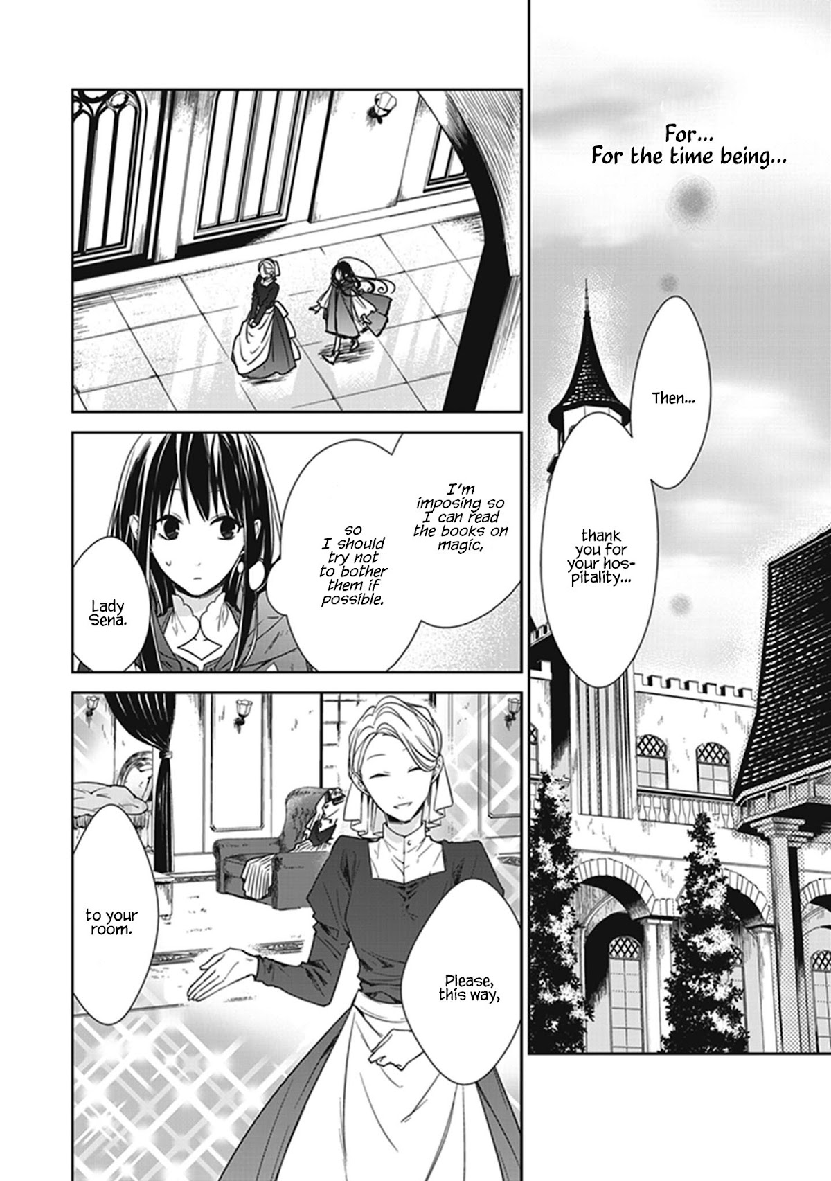 The Reborn Witch Foretells Destruction Chapter 4 page 7 - Chapter 4: The Castle & the Dragon