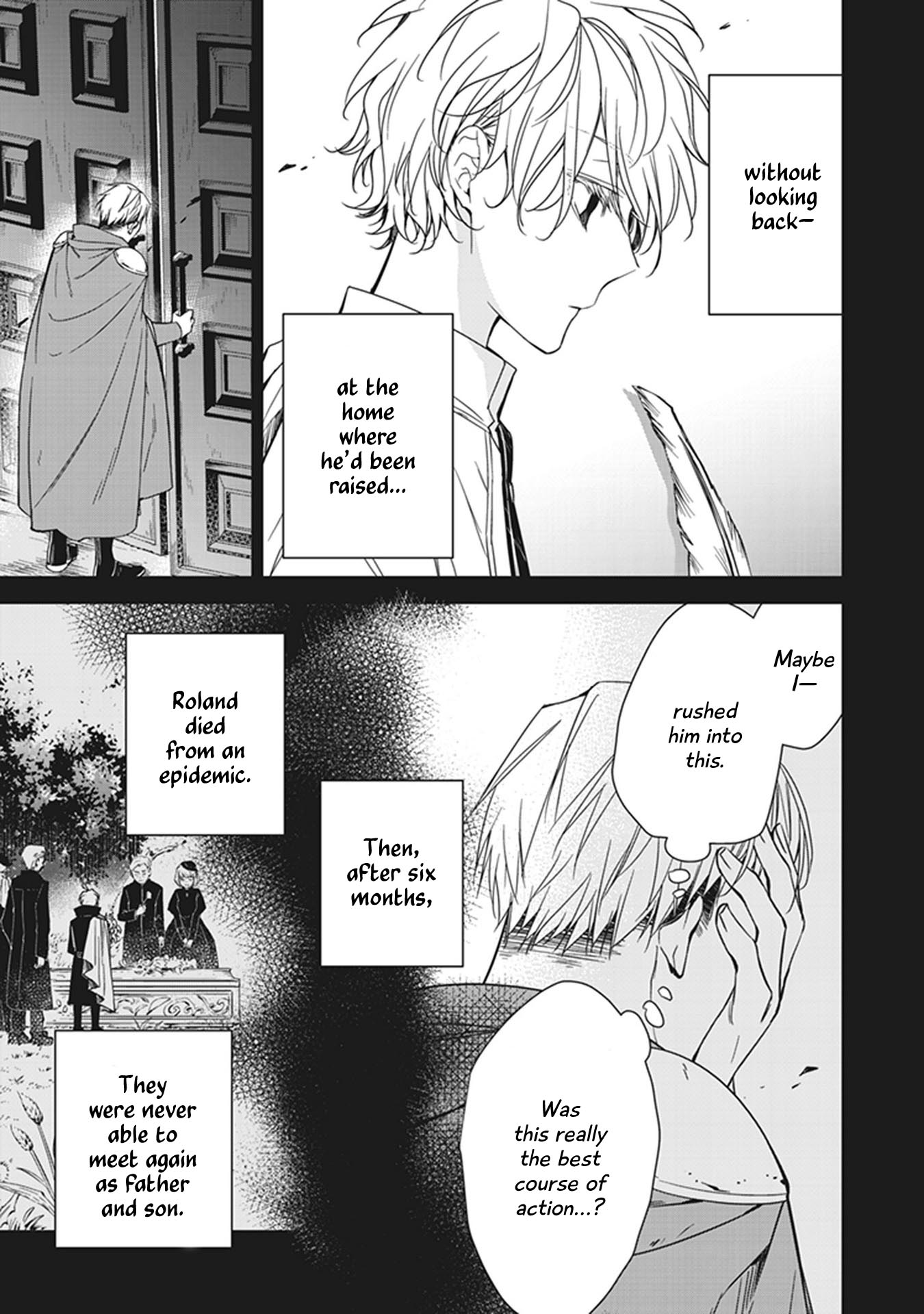 The Reborn Witch Foretells Destruction Chapter 6 page 24 - Chapter 6: The Unbearable Past, Resolve, and the Curse of Words
