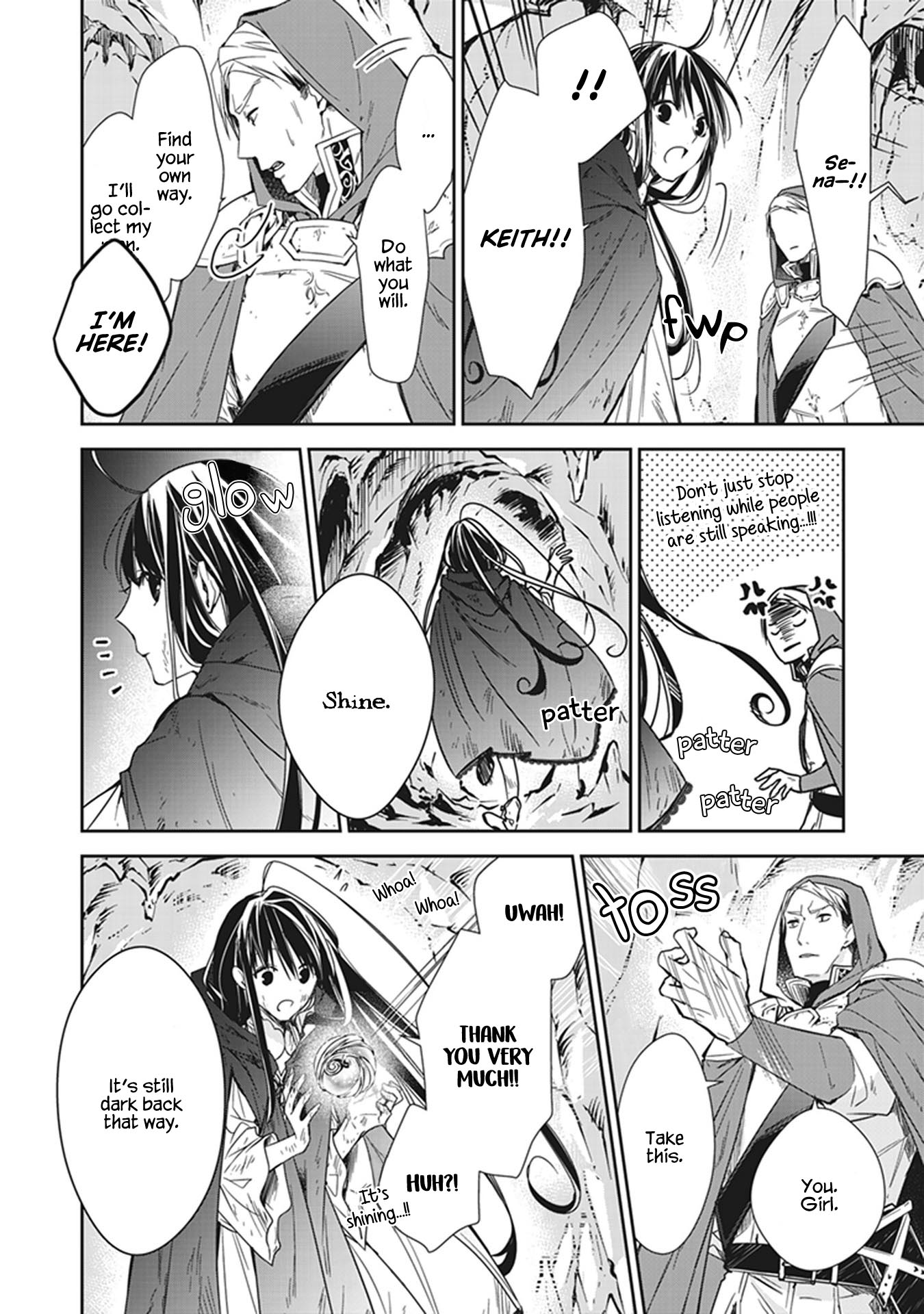 The Reborn Witch Foretells Destruction Chapter 6 page 35 - Chapter 6: The Unbearable Past, Resolve, and the Curse of Words