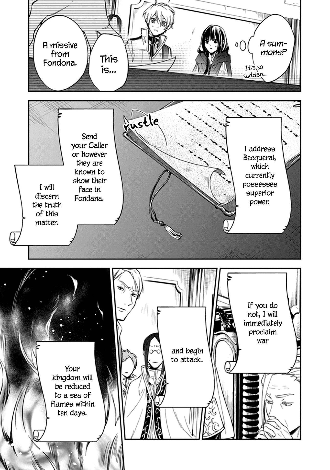 The Reborn Witch Foretells Destruction Chapter 9 page 34 - Chapter 9: Invitation from the Empire