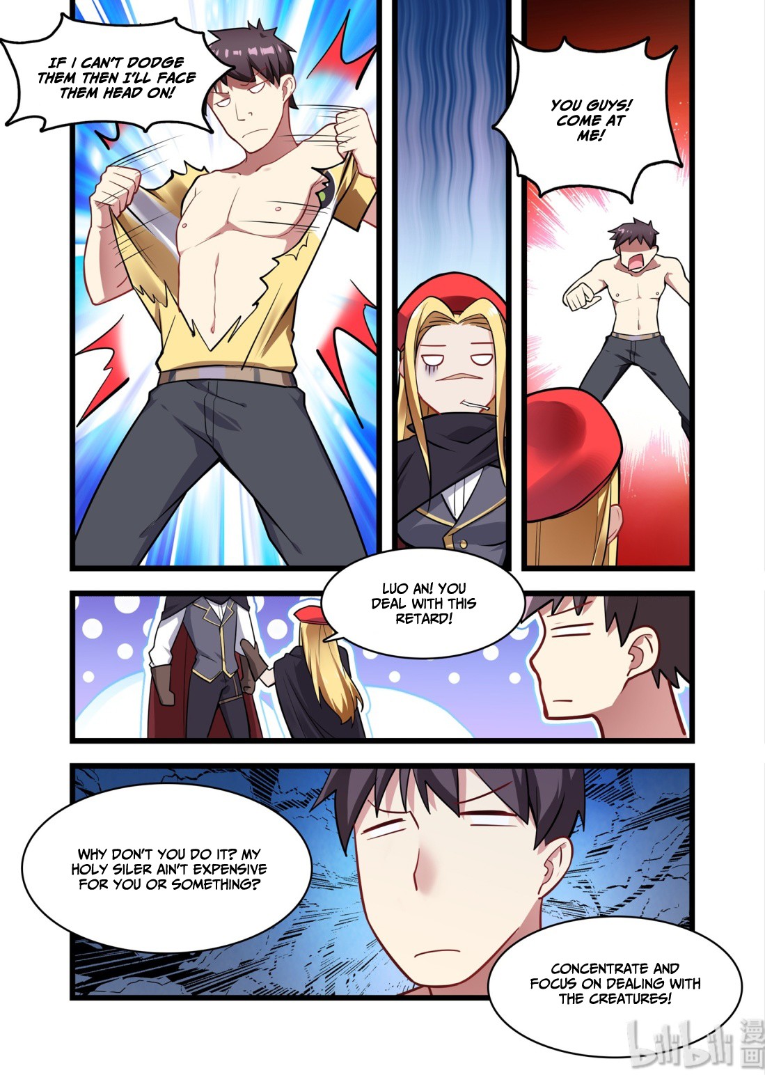The Record of Unusual Creatures Chapter 35 page 11 - Chapter 35: Dreams Of The Odd World Arc - Chaotic Battle