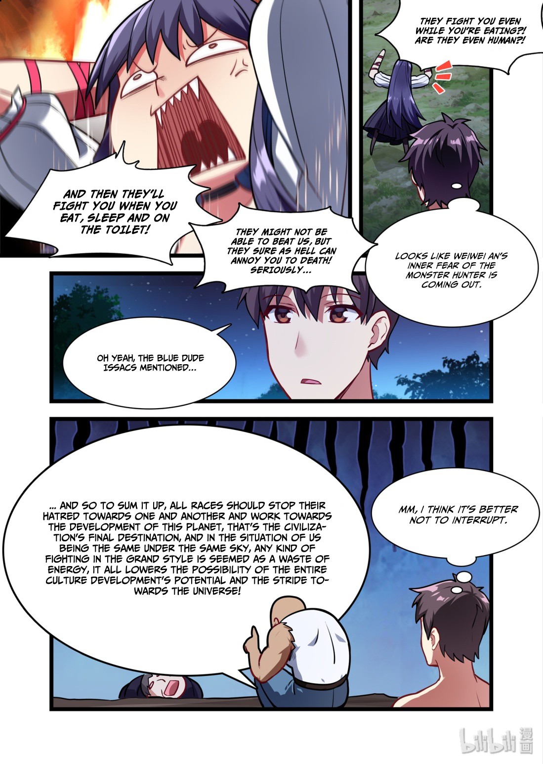 The Record of Unusual Creatures Chapter 37 page 10 - Chapter 37: Dreams of the odd world arc - you have to be a good person