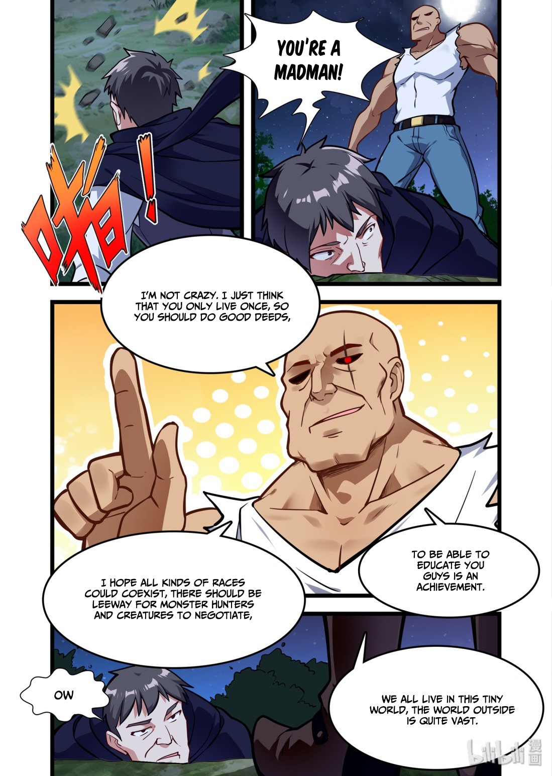 The Record of Unusual Creatures Chapter 37 page 5 - Chapter 37: Dreams of the odd world arc - you have to be a good person
