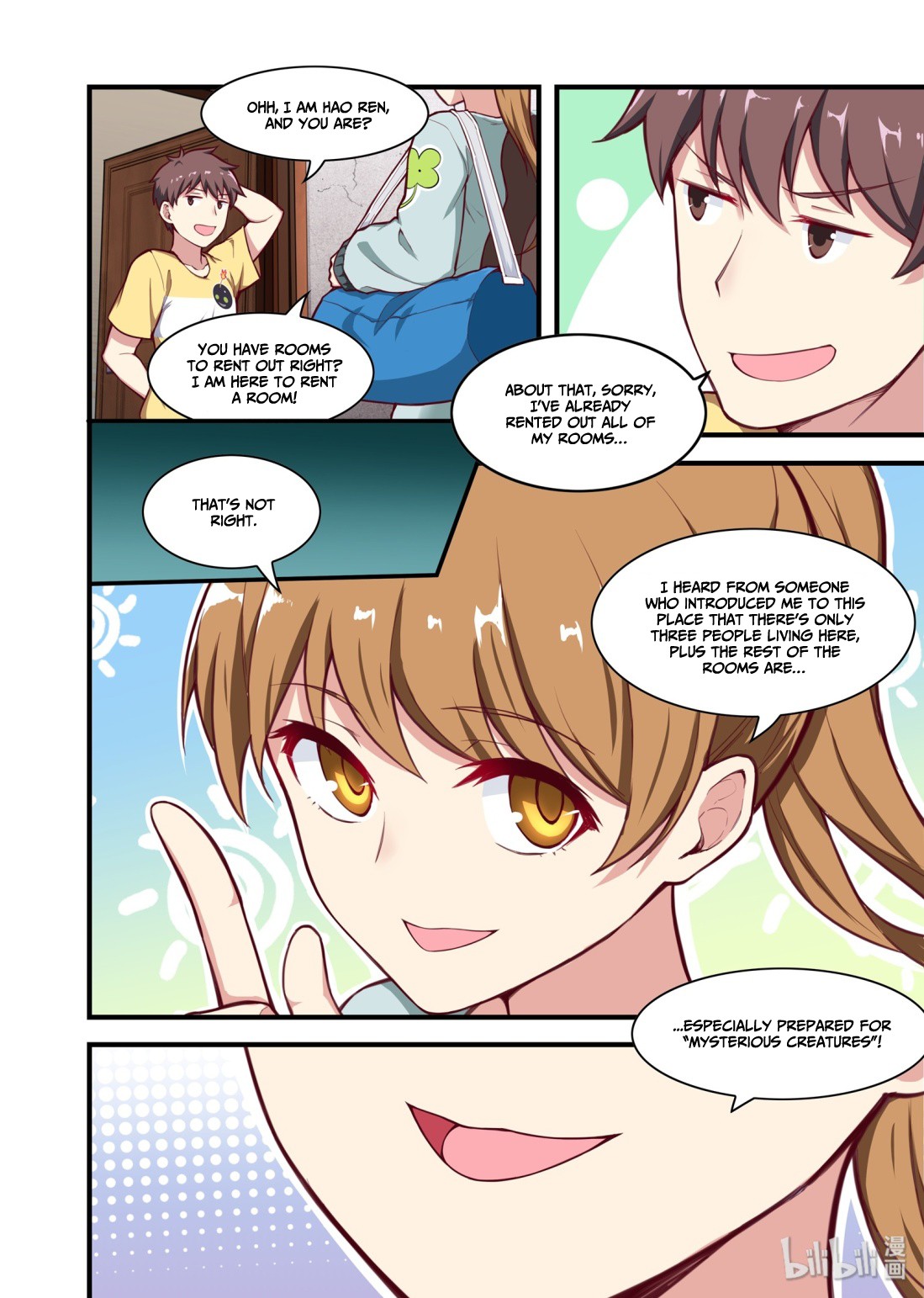 The Record of Unusual Creatures Chapter 38 page 13 - Chapter 38: Dreams of the odd world arc - new tenant