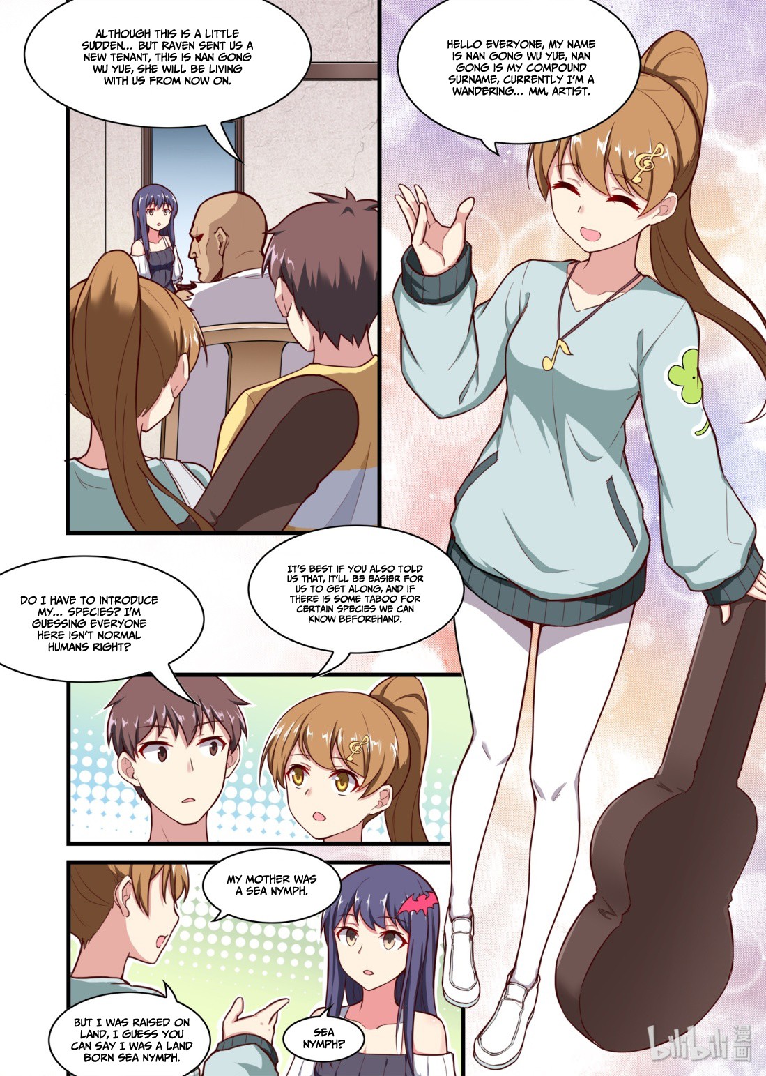 The Record of Unusual Creatures Chapter 39 page 3 - Chapter 39: Dreams of the odd world arc - land shifted