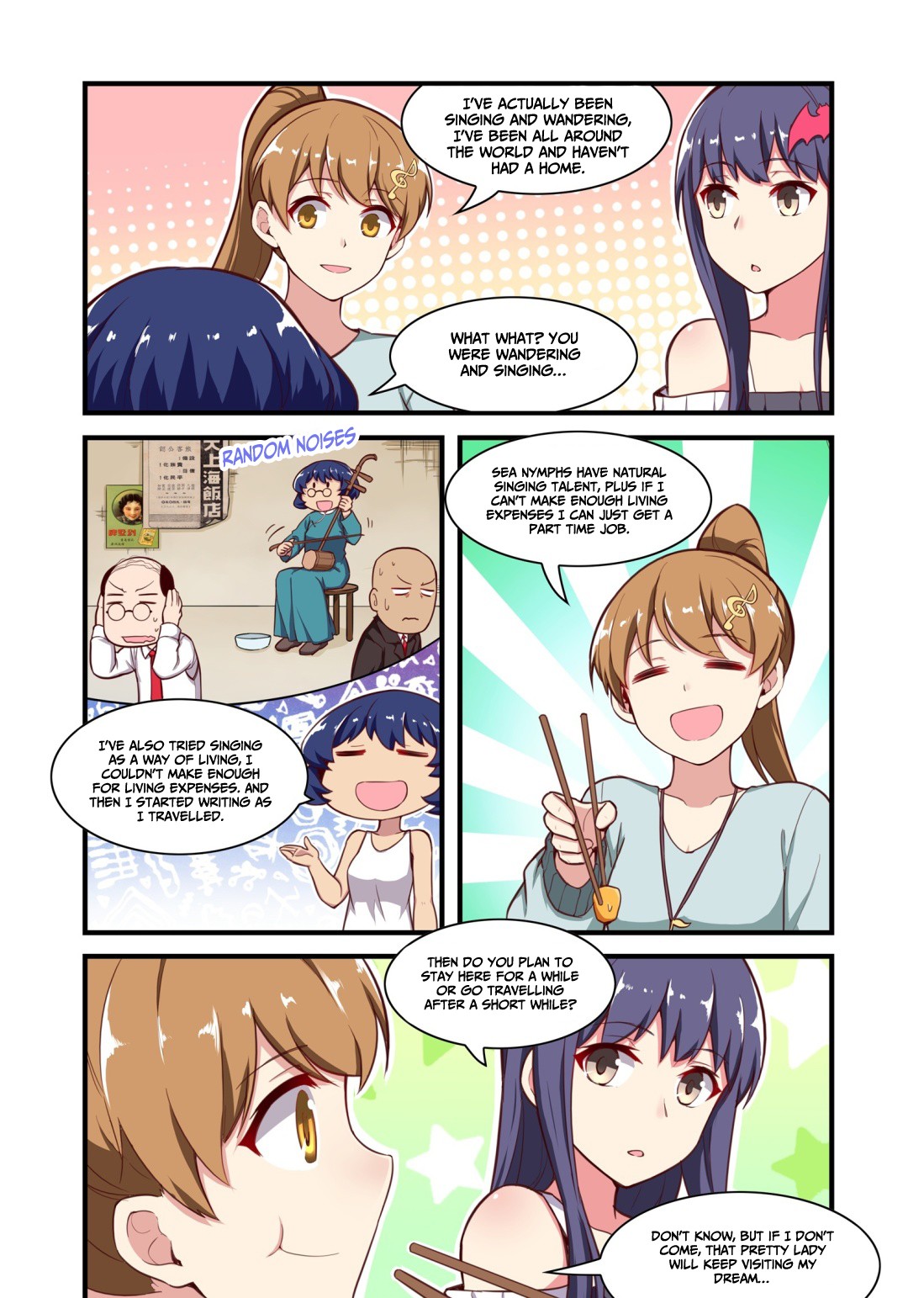 The Record of Unusual Creatures Chapter 39 page 8 - Chapter 39: Dreams of the odd world arc - land shifted
