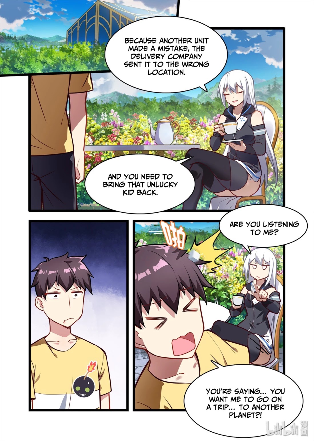 The Record of Unusual Creatures Chapter 40 page 2 - Chapter 40: Dreams of The Odd World Arc - Awesome New Benefit