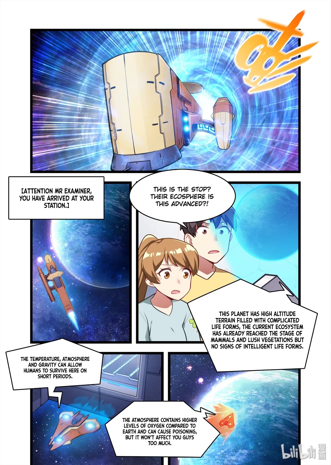 The Record of Unusual Creatures Chapter 44 page 7 - Chapter 44: Dreams of The odd world arc - origin planet