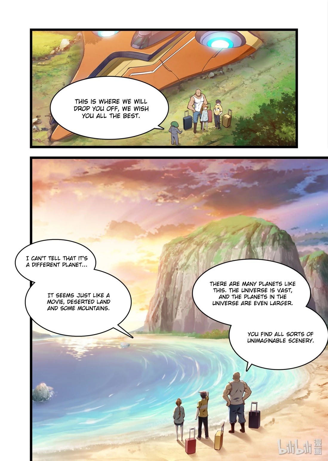 The Record of Unusual Creatures Chapter 44 page 8 - Chapter 44: Dreams of The odd world arc - origin planet