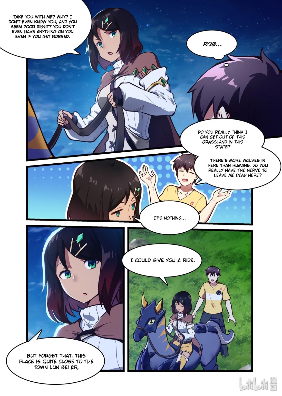 The Record of Unusual Creatures Chapter 45 page 6 - Chapter 45: Dreams of the odd world arc - entering dream