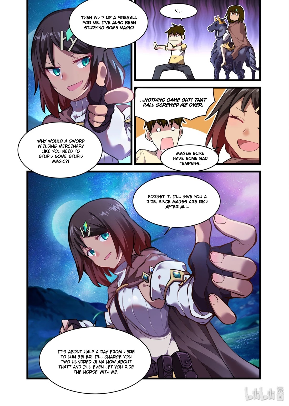The Record of Unusual Creatures Chapter 45 page 8 - Chapter 45: Dreams of the odd world arc - entering dream