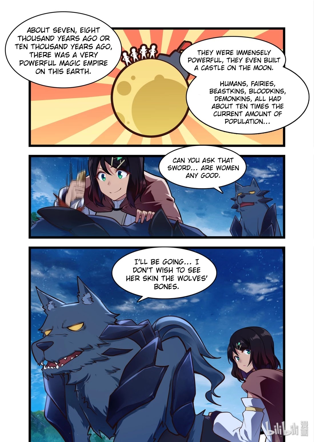 The Record of Unusual Creatures Chapter 46 page 11 - Chapter 46: Dreams of the odd world arc - Travelling Along In The Dream Plane