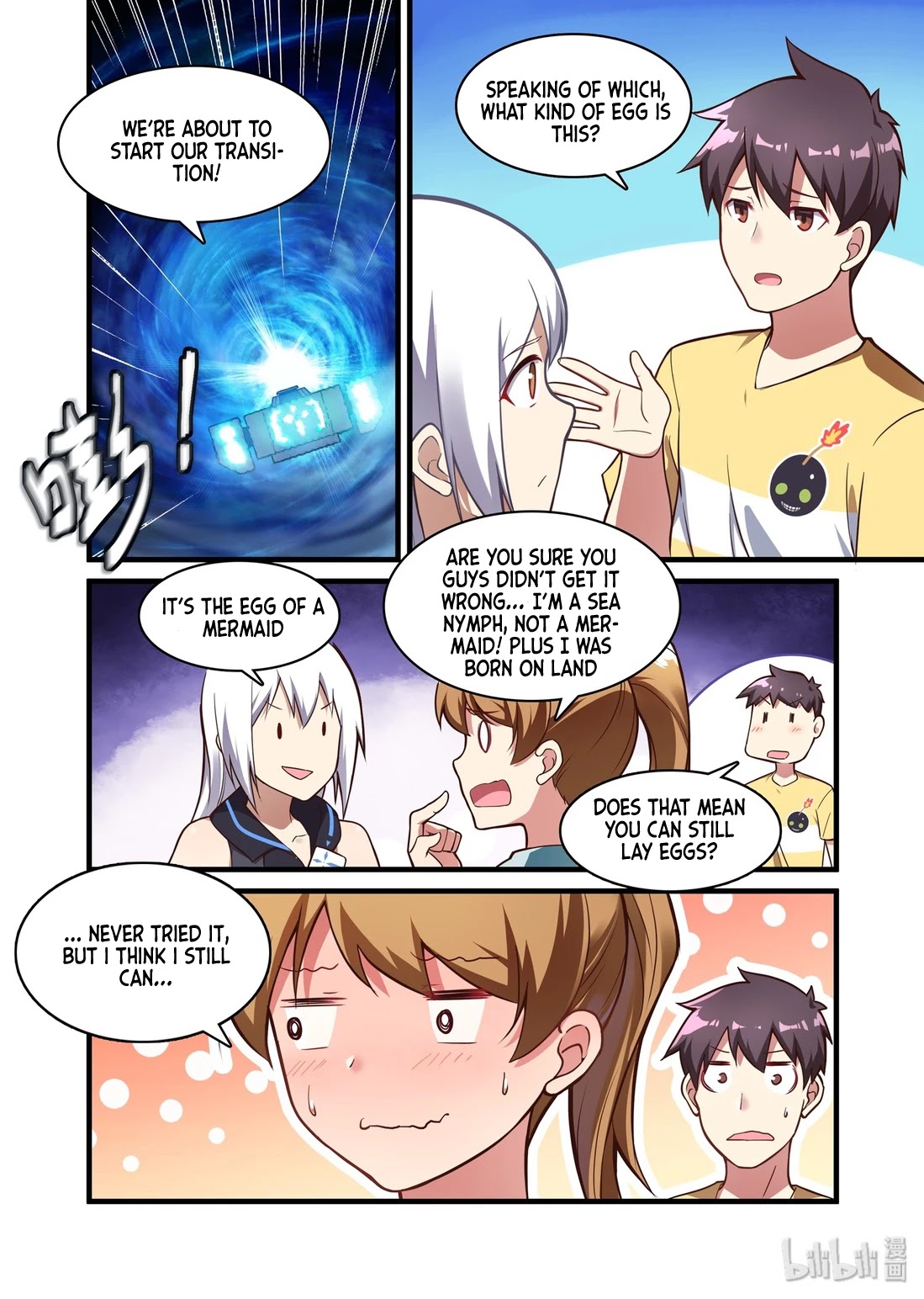 The Record of Unusual Creatures Chapter 49 page 13 - Chapter 49: Dreams of the odd world arc - bringing the egg back