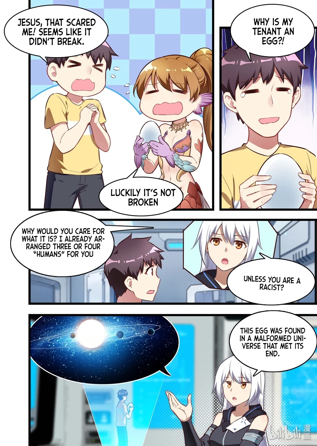The Record of Unusual Creatures Chapter 49 page 2 - Chapter 49: Dreams of the odd world arc - bringing the egg back