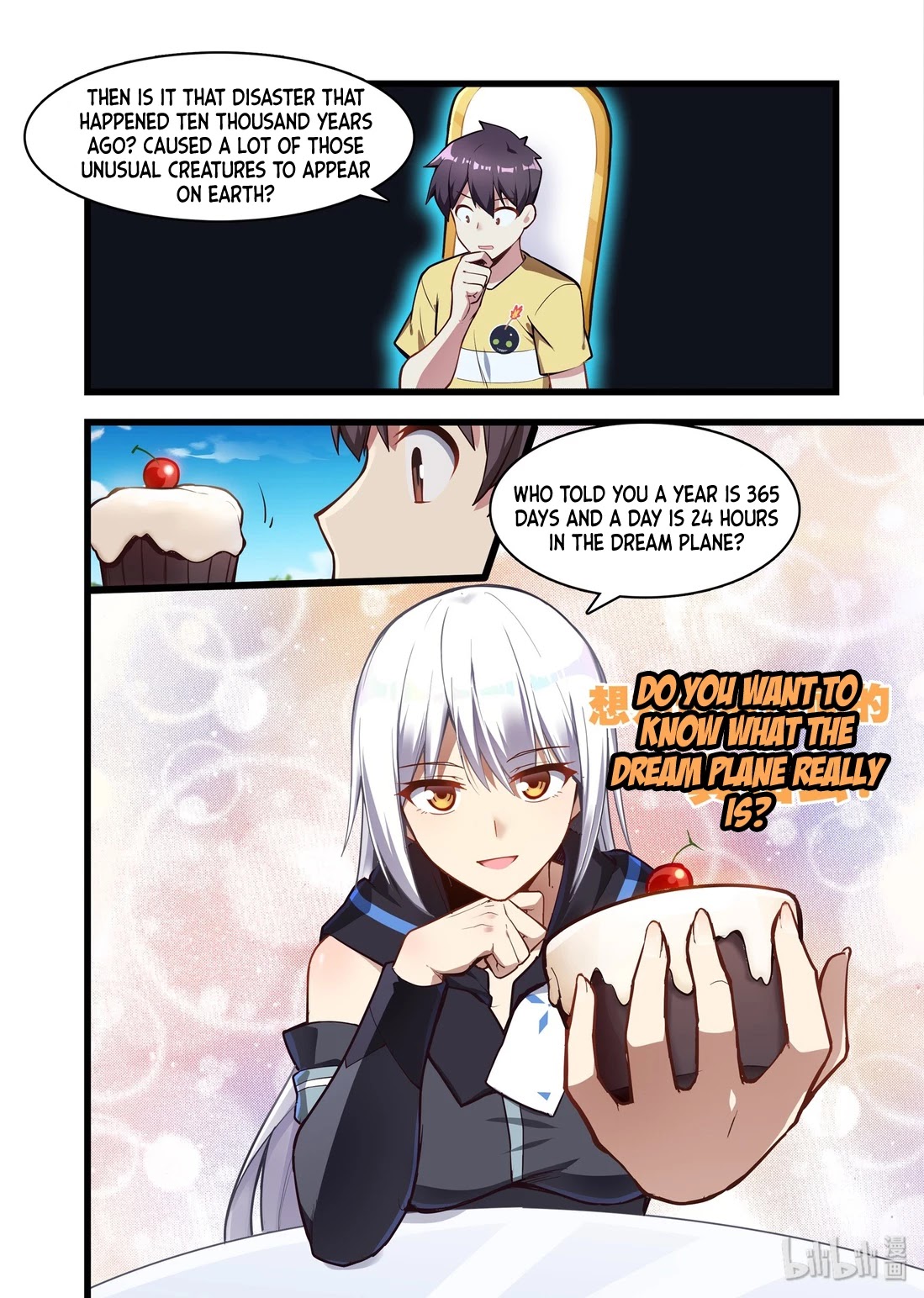The Record of Unusual Creatures Chapter 50 page 13 - Chapter 50: Dreams of the odd world arc - the viewpoint of a god